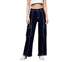 Miss Chase Women39s Wide Leg High Rise