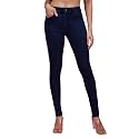 Miss Chase Women's Wide-Leg High-Rise Regular-Length Stretchable Shaping Denim Jeans