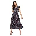 Miss Chase Women Pleated V Neck Full