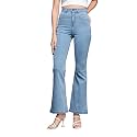 Miss Chase Women39s Light Blue Bootcut High