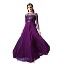 Miss Chase Womens Long Sleeve Sequin Maxi