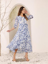 Miss Chase Women Wrap White MidiCalf Length