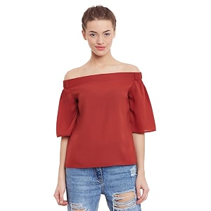Miss Chase Womens Brick Loose Fit Off