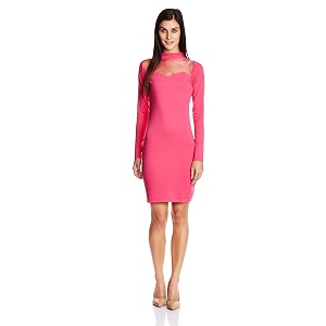 Miss Chase Womens Navy Blue Bodycon Dresses