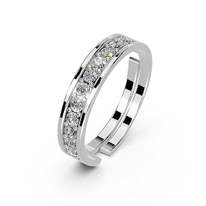miss highness 925 silver band adjustable ring for men and boys  classic design  stylish silver jewellery  with authenticity certificate  gift for husband boyfriend  everyday wear ring