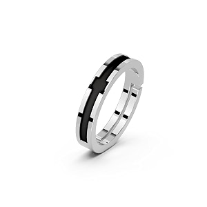 miss highness 925 silver band adjustable ring for men and boys  classic design  stylish silver jewellery  with authenticity certificate  gift for husband boyfriend  casual wear ringmh-r-83-m