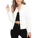 MISS MOLY Women's Denim Jacket Classic Button Up Jean Jacket