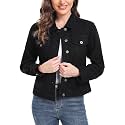 MISS MOLY Women's Denim Jacket Classic Button Up Jean Jacket