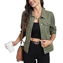 MISS MOLY Women's Denim Jacket Classic Button Up Jean Jacket