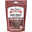 Miss Nelly's- All Natural Beef Jerky Dog Treats Made in USA Only, 8 oz Bag