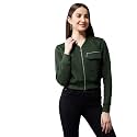 Miss Olive Women39s Relaxed MOAW19JKT03-20-48_Green_XL
