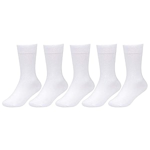 Missby Unisex-Kids Age-wise Combed Cotton School Socks