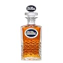 Mississippi Heritage Decanter with 3D Stopper | 25 OZ Liquor Pourer | Expertly Crafted Pewter Glass