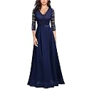 MISSMAY Women39s Formal Floral Lace 23 Sleeves