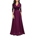 MISSMAY Women39s Formal Floral Lace 23 Sleeves