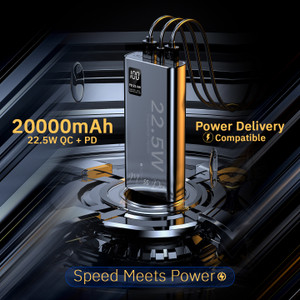 misspro 200000 mAh 22.5 W Slim Power