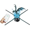 Missyou 3D Hologram Fan Projector with WiFi App for Advertising Displays (27.5in)