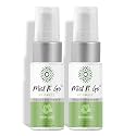 Mist N' Go by Omaze Travel Bathroom Spray - Toilet Odor Eliminator &amp; Air Freshener - Fresh Linen (1oz x2)