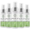 Mist N' Go Travel Toilet Spray - Odor Eliminator &amp; Air Freshener (Fresh Linen) - 2oz x5