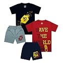 MIST N FOGG Boys Cotton Half Sleeve