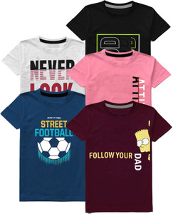 MIST N FOGG Boys Graphic Print Cotton