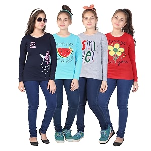MIST N FOGG Girls T-Shirt Set of
