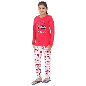 MIST N FOGG Girls Printed Cotton T