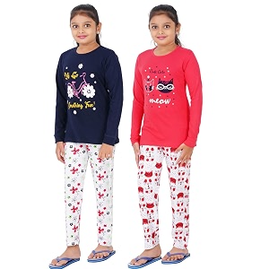 MIST N FOGG Girls Printed Cotton T