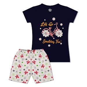 MIST N FOGG Girls Half Sleeve Printed