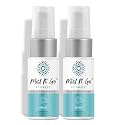 Mist N’ Go by Omaze Travel Bathroom Spray for Toilet Spray Odor Eliminator - Travel Toilet Spray for Bathroom Air Freshener Spray for Bathroom Deodorizer - Breeze Travel Size (1oz x2)