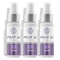 Mist N’ Go by Omaze Travel Bathroom Spray for Toilet Spray Odor Eliminator - Travel Toilet Spray for Bathroom Air Freshener Spray for Bathroom Deodorizer - Lavender Regular Size (2oz x3)