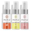 Mist N’ Go by Omaze Travel Bathroom Spray for Toilet Spray Odor Eliminator - Travel Toilet Spray for Bathroom Air Freshener Spray for Bathroom Deodorizer - Sunshine Mix, Travel Size (1oz x3)