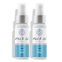 Mist N’ Go by Omaze Travel Bathroom Spray for Toilet Spray Odor Eliminator - Travel Toilet Spray for Bathroom Air Freshener Spray for Bathroom Deodorizer - Dream Regular Size (2oz x2)