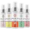 Mist N’ Go by Omaze Travel Bathroom Spray for Toilet Spray Odor Eliminator - Travel Toilet Spray for Bathroom Air Freshener Spray for Bathroom Deodorizer - New Mix, Regular Size (2oz x5)