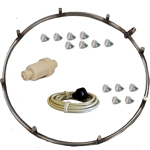 Misting Fan Systems Stainless Steel Ring -