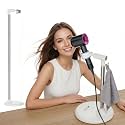 Mistriddle Hands Free Hair Dryer Holder Floor Stand, 17.2-51" Adjustable