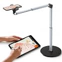 Mistriddle Overhead Phone Stand, 2-Section Telescopic Aluminum Arm