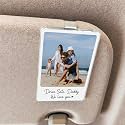 Mit &amp; Mia Personalized Drive Safe Car Visor Clip for Dad, Custom Gift for Dad from Son and Daughter, Custom Drive Safe Car Visor with Photo, Customized Dad Gifts, Father's Day 2026 Gift