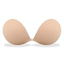 MITALOO Adhesive Bra Invisible Sticky Strapless Push up Backless Reusable Silicone Covering Nipple Bras