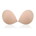 MITALOO Adhesive Bra Invisible Sticky Strapless Push up Backless Reusable Silicone Covering Nipple Bras