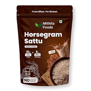 MITHILA FOODS Horse Gram Kulthi Sattu Powder