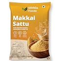 MITHILA FOODS Makkai Sattu 1 kg | Roasted Maize (Corn) Makai Sattu Powder | Naturally Gluten-Free Makka Corn Flour | High Fibre Energy Mix, Instant Cooling Summer Drink | Authentic Taste of Bihar