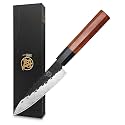 MITSUMOTO SAKARI 5.5-Inch Japanese Paring Knife, 3-layer 9Cr18MoV steel