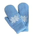 Mittens for Women Cold Weather Winter Warm Lining Mittens Knit Thick Wool Gloves for Winter Outdoor Christmas