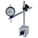 Mitutoyo 64PKA079 Magnetic Stand With Dial Indicator, 1" Travel, 0.001" Graduation