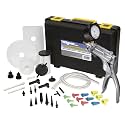 Mityvac MV8500 Silverline Elite Automotive Brake/Clutch Bleeding, Diesel Fuel Priming and Vacuum/Pressure Testing Kit, Ergonomic Design, Zinc-aluminum Die Cast, MV8510 Pump, 4.5oz Fluid Reservoir