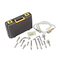 Mityvac MVA7216A ATF Refill Accessory and Adapter Kit, Converts MV7201 Fluid Extractor, Integrated Brass Ball Valve, Quick-Change Coupler, Includes 13 Foreign and Domestic Transmission Adapters