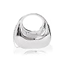 Miuco Women's Moon HandBag Acrylic Clutch Evening Bag Party and Wedding