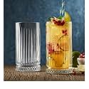 Juice Glasses Drinking Glasses, Highball Lead-Free Glasses, Tumblers for Water, Juice, Beer, Cocktail and Mixed Drinks - Pieces, Transparent (TR-11, 6 Count (Pack of 1))