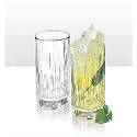 Juice Glasses Drinking Glasses, Highball Lead-Free Glasses, Tumblers for Water, Juice, Beer, Cocktail and Mixed Drinks - Pieces, Transparent (TR-08, 6 Count (Pack of 1))